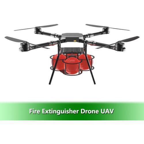 X1100-E Fire extinguisher throwing system Drone for fire protection systems parts