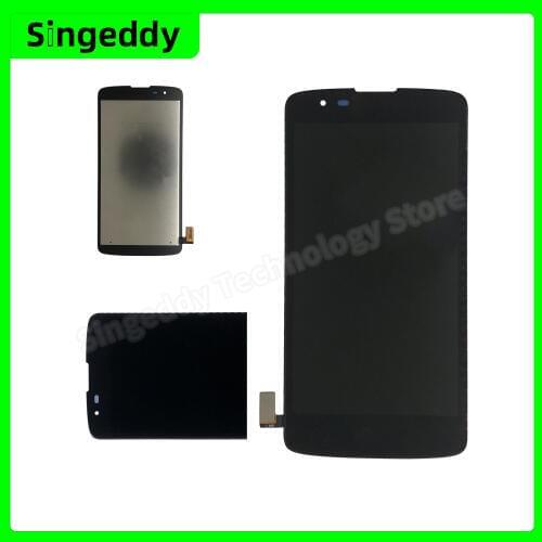 LCD Complete Display Replacemet For LG K8 LTE K350 K370 K373 K371 Touch Screen Assembly 5.0'' 1280*720 TFT Black