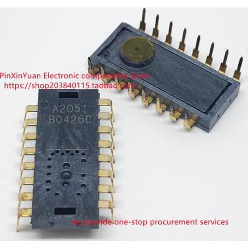 2PCS/LOT New original ADNS-2051 DIP16 A2051 optical mouse sensor In stock