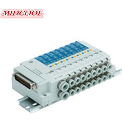 4-Port Solenoid Valve Cassette Type Manifold SJ2000 SJ3000