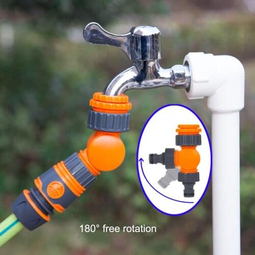 Garden Faucet Adapter Hose Quick Connection Watering Irrigation Equipment Plastic Anti-bending Garden Irrigatione Accessories