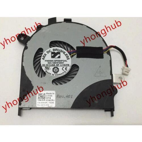 ARX FN0565-SP084P2AL Server Laptop Cooling Fan DC 5V 0.45A 4-Wire