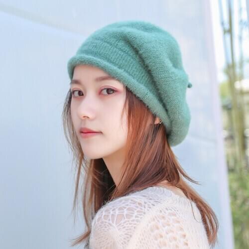Fashion new arrival women temperamental Candy colors beret hat comfortable simple fresh vintage elegant wild trend cute berets