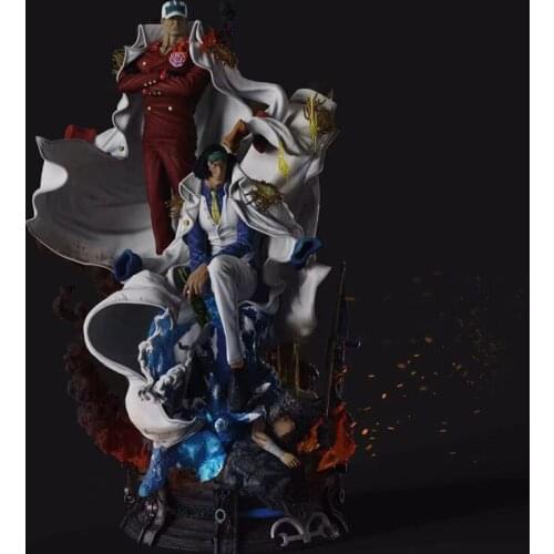 Preorder LS Studio Yellow Ape Red dog Green Pheasant Three Generals GK Limited Edition Statue Hand-Made Resin Model