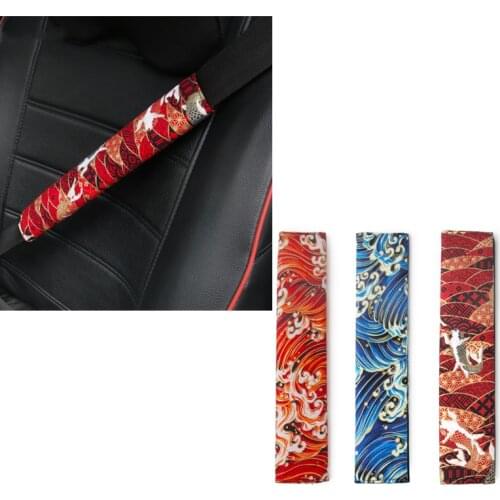 Soft Car Seat Belt Cover Universal Auto Seat Belt Covers Shoulder Cushion Protector Safety Belts Shoulder Protection
