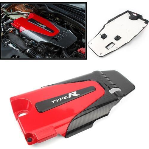 For Honda Civic 1.5T 2016 2017 2018 ABS Plastic Type R Car Engine Cover Bonnet Hood Fairing Case