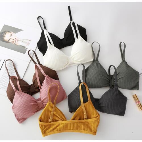 Girls Sport Underwear Cotton Underwear For Girl Children Training Bra Young Girls Bra Teenager Undergarments 8-18years