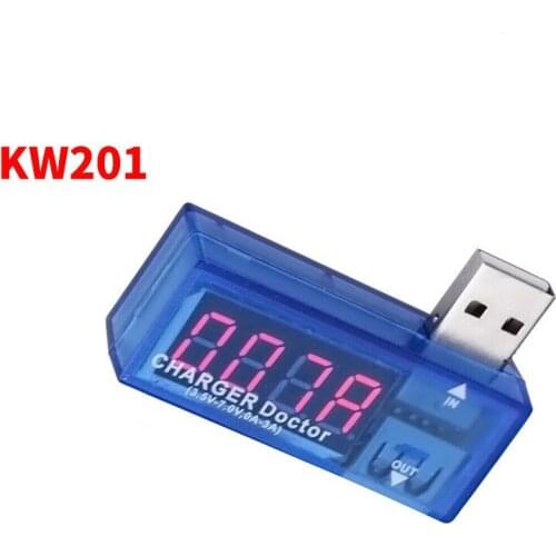 Kw201 charger doctor USB current tester mobile power mobile phone computer test instrument