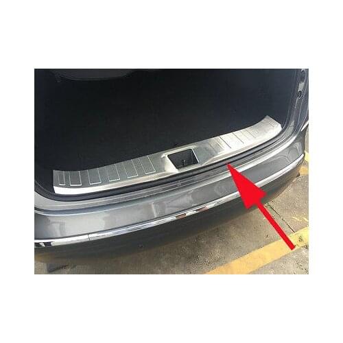 Rear Inner Bumper Protector Cover for Nissan Murano Steel Trim 2015-2017