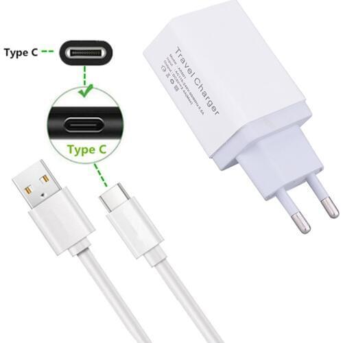 1M Long Type C Data Charge Cable For Samsung Galaxy Xcover 4s S9 S10 A50 Honor 9X ZTE Axon 7 Nubia Z17 Mini Mobile phone Charger