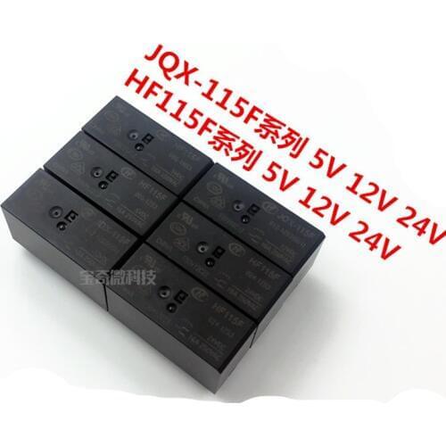 2PCS/lot Relay HF115F JQX-115F-005-1ZS3 JQX-115F-012-1ZS3 JQX-115F-024-1ZS3 8PIN 16A