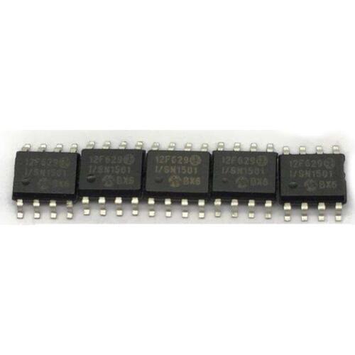 5PCS/lot SMD PIC12F629-I/SN Chip 8-bit Flash Microcontroller Original SOP-8