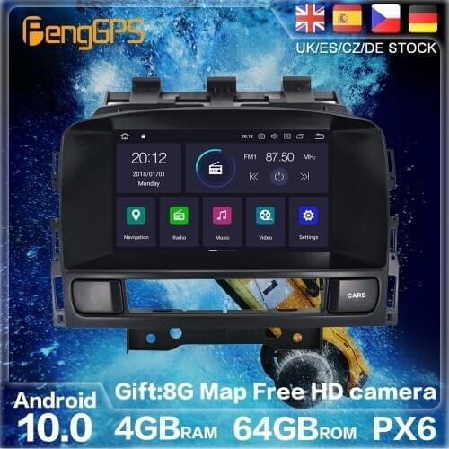 Android 10 PX6 For Opel Astra J 2010 - 2013 Audio GPS Navigation Auto Radio Stereo Car DVD Multimedia Player HeadUnit 2DIN 2 DIN