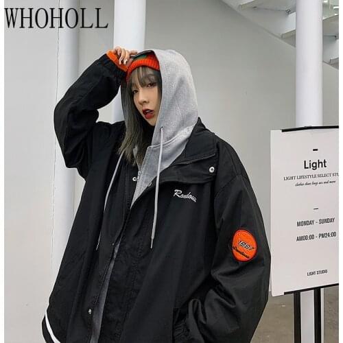 Baseball Uniform Jackets For Women 2021 Spring And Autumn New High-quality Loose And Thin Couple Retro Clothes Oversized Jacket