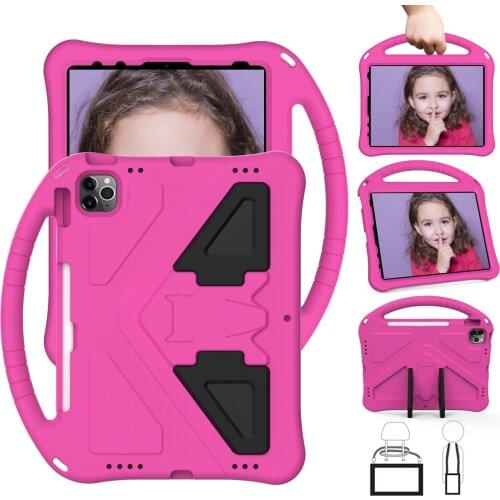 For Lenovo Tab M10 TB-X605F 10.1 / Tab M10 FHD Plus TB-X606F 10.3 Case Kids Tablet cover Shock proof EVA foam Hand-held Stand