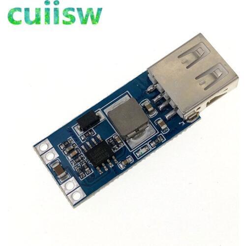 Cuiisw 5PCS 9V/12V/24V to 5V DC-DC step-down car charger USB car charger 3A output buck regulator power supply module