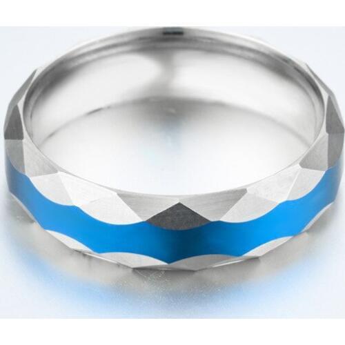 Ufine Fashion Grind flowers geometric crystal shaped Ring simple style Wild Rings jewelry R054