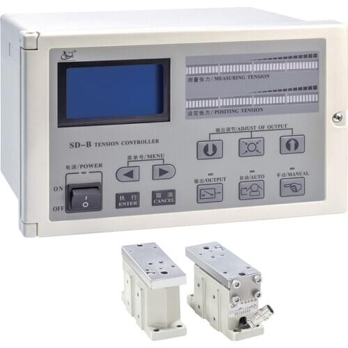 SHENGDA SD-B Tension Controller Magnetic Powder Brake Clutch Controller 600N/1000N Automatic tension controller
