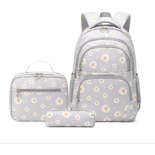 ZHIERNA 3 pcs Set Children School Bag Girls Primary School Backpacks Schoolbags Waterproof Kids Satchel Mochila 2021 Newest