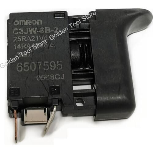 Switch trigger 6507595 650759-5 replacement For Makita DJR187 DJR360 DJV140 DJR187D JR187D Reciprocating saw spare parts