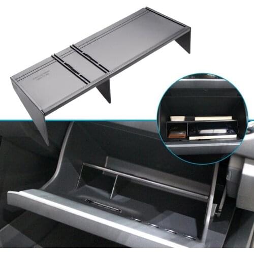 Glove Box Organizer Insert Sorting Partition Car Styling Storage Box Console Central Interval Co-Pilot Tidying for T-ROC