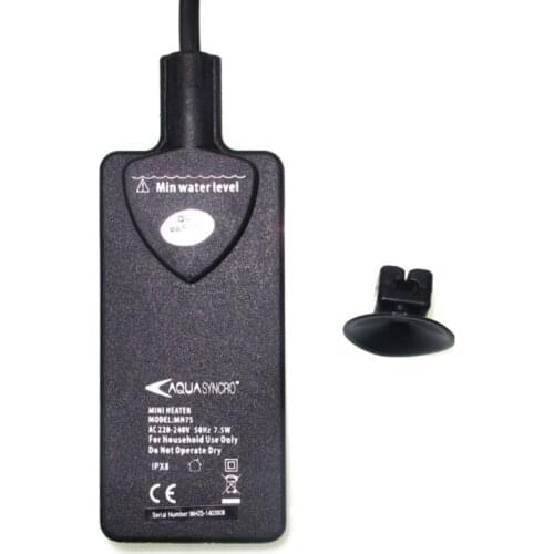 Ultra-thin 7.5W 15W 25W Aquarium Heater Flexible Fish Tank Turtle Heating Rod