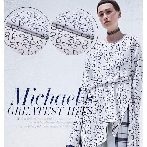 Hello A sketch of the polka tarsius egger printed haircord breathable fabric thin chiffon fabric thickening 2017.7.5