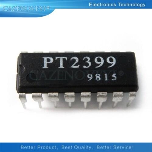 10pcs/lot PT2399 2399 DIP-16 In Stock