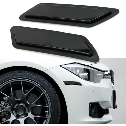 Car Smoked Lens Front Bumper Side Markers for BMW F30 F31 Pre-LCI 3 Series 2012-2015