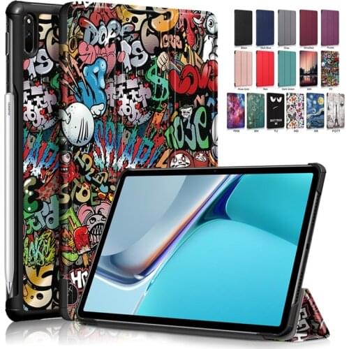 Cover For HUAWEI MatePad 11 case 2021 tablets PU Leather Magnetic Smart Tablet stand Cover