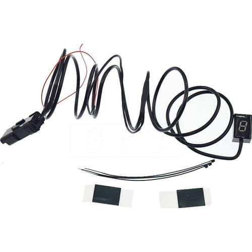 Motorcycle LCD Electronics 6 Speed 1-6 Level Gear Indicator Digital Gear Meter For Ducati Monster 796 1100 Non ABS And ABS Model