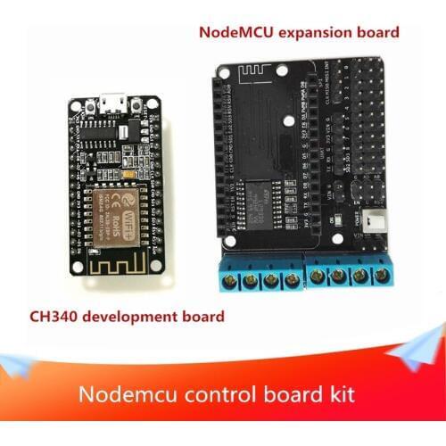 ESP8266 NodeMCU Development Kit NodeMCU V3 + Motor Shield L293DD DIY RC Toy WiFi Smart Robot Car Remote Control Kit