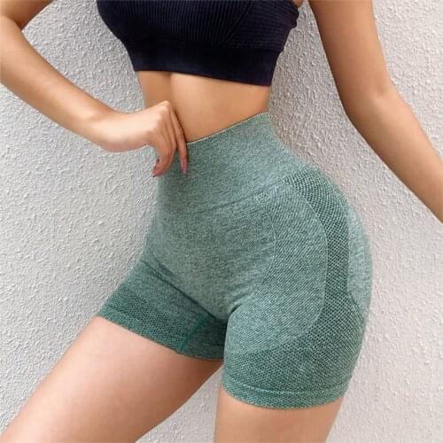 Women Running Shorts High Waist Leggings Breathable Gym Shorts Tummy Control Sweatpants Skinny Workout Shorts Cycling Yoga Pants
