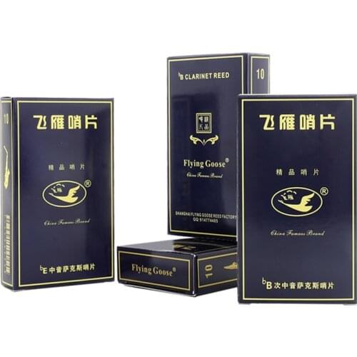 Flying Goose blue box Eb alto saxophone reed Bb soprano tenor clarinet reeds independent packing suits beginners use