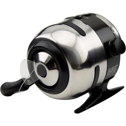 Mini Spincast Reel Wheel Catapult Hunting Stainless Steel Fishing Reel for Fishing Tool