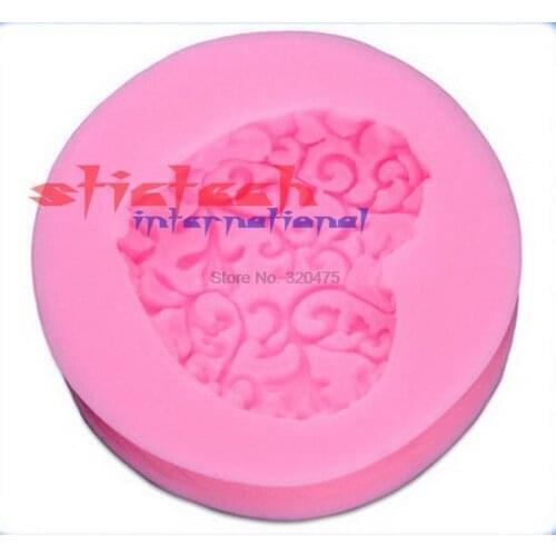 By dhl or ems 500 pieces DIY 3D heart shape mold silicone fondant chocolate cake decorating molds silicone baking tools