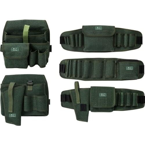 Portable Electrician Tools Bag Canvas Drill Practical Tool Bag Repair Storage Attrezzi Da Lavoro Tools Packaging DI50GJB