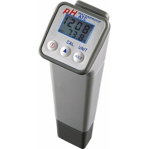Professional Handheld Splashproof Digital pH Meter Temperature High Accuracy +/-0.05PH with Replaceable Electrode