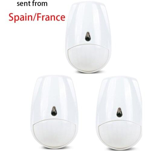 Compatible with AtlanticS Home Alarm - Set of 3 PIR Motion Detectors MC 335R