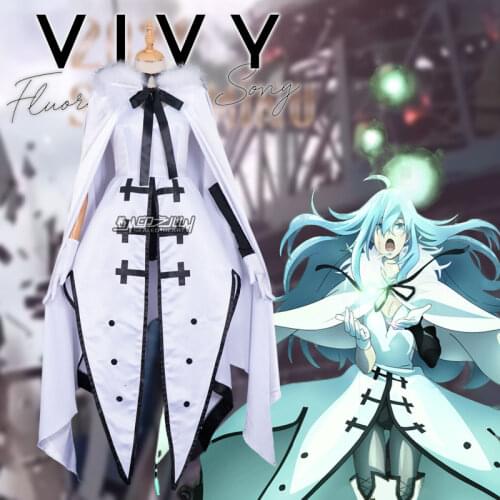Anime Japanese Vivy -Fluorite Eyes Song SJ AI Uniform Suit Dress Party Outfit Cosplay Costume Halloween Women FreeShipping 2021