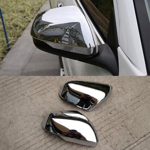 High Quality Car Back Rear View Rearview Side Door Mirror Cover Stick Trim Frame 2pcs For Honda HRV HR-V Vezel 2019 2020