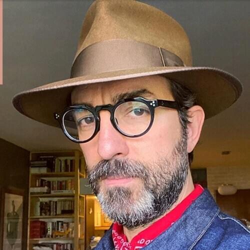 Feishini 2021 Fake Glasses Men Filter Reduces Eyeglasses Frames Celebrity Eyewear Women Oval