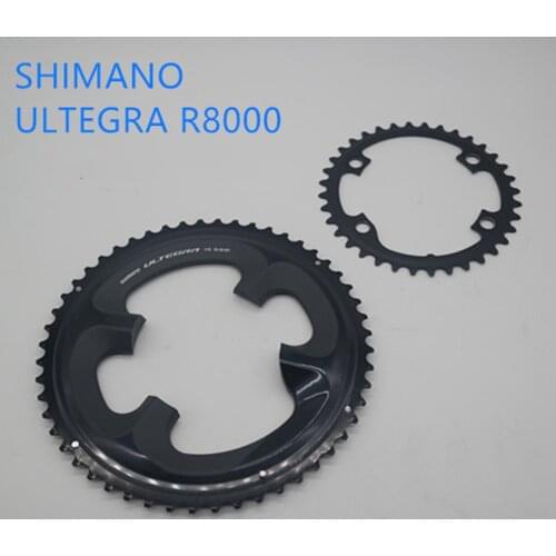 SHIMANO Ultegra R8000 chainring crankset disc ring Road Bicycle Bike 11 / 22 speed chain wheel Set 53t 39t 50t 34t 52t 36t