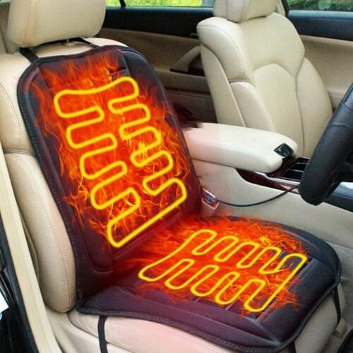 12V Heated Car Seat Cushion Cover Seat Heater Warmer Winter Household Cushion cardriver heated seat cushion
