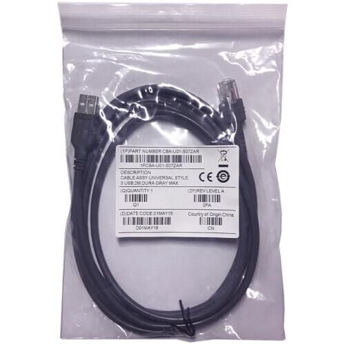 LOT 100 New USB Cable for Symbol LS2208 DS4208 LS9208 LS4278