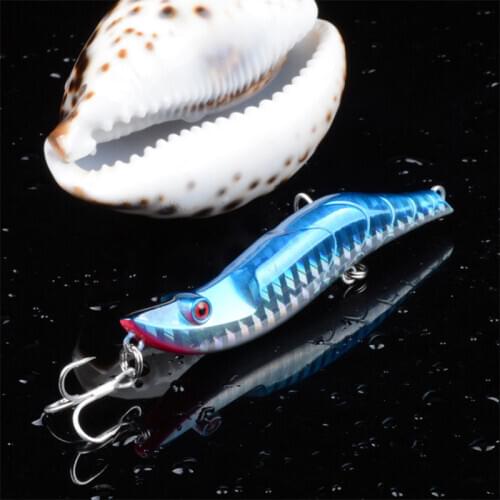 Sinking Type 3D Eyes Pencil Plastic Hard Bait With Sharp Hook Swimbait Wobblers Long Throw Bionic Bait Waterproof 14.8g/8cm