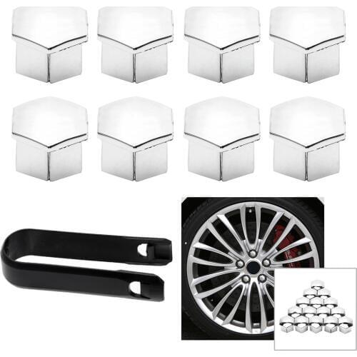 16PCS Car Wheel Nut Caps For Citroen C4l C5 C2 for Peugeot 207 301 307 308 408 508 3008 Auto Hub Screw Cover Car-styling