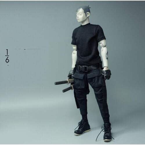 In Stock 1/6 Scales DAM Gangster Trendcy For Boys Clothing Suit Jacket Pants For 12" Doll Model Soldier Accessories