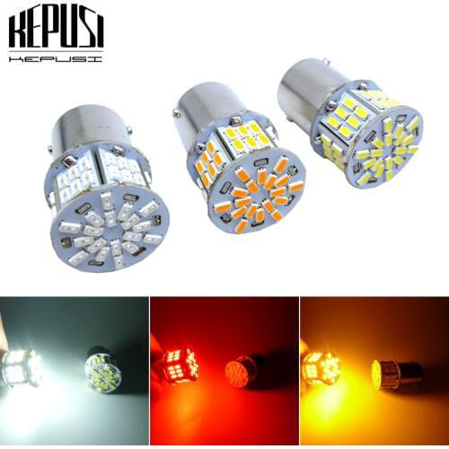 2x BA15S 1156 P21W 7506 LED Bulbs 3014 SMD LED Bulb Car Brake Lights Reverse Lamp For Toyota Hyundai Kia Lexus Mazda Nissan