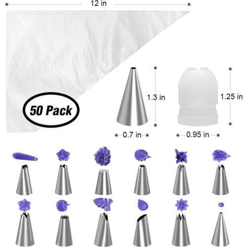 69 PCS Plastic Turntable Rotating Cake Plastic Dough Knife Decorating Cream Cakes Stand Cake Rotary Table